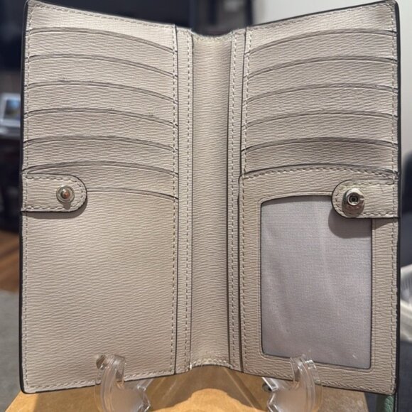 Kate ♠️ Spade Roulette Slim Bifold Wallet (Aphrodite Green) EUC - Picture 10 of 12